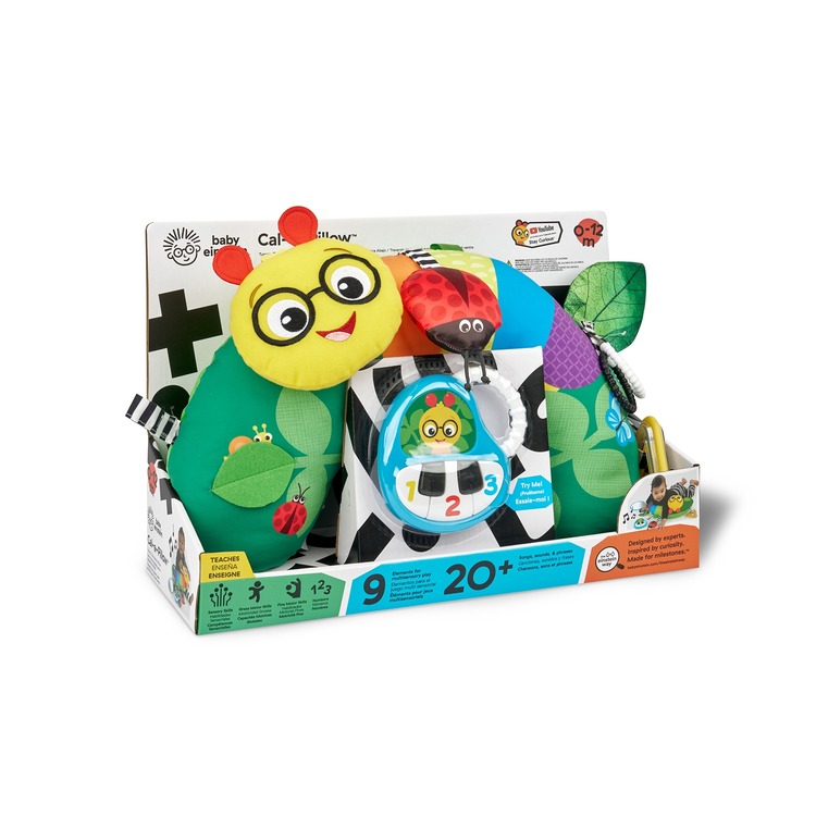 Baby Einstein Cal-A-Pillow Tummy Time Activity Pillow