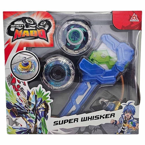 Infinity Nado Athletic Series Launcher Set Super Whisker