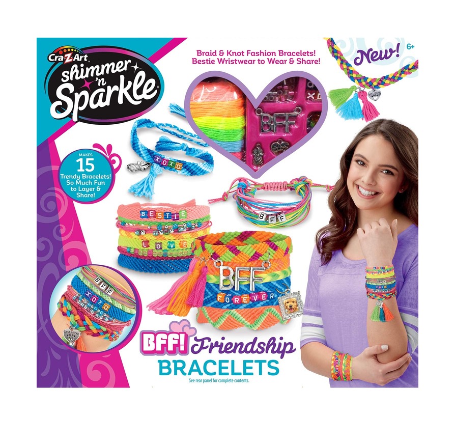 Cra-Z-Art Shimmer N' Sparkle Bff Friendship Bracelets