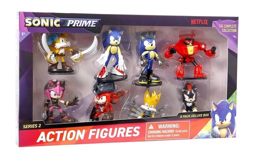 Jakks Pacific Sonic The Hedgehog Figure Action 8-Pack Deluxe Box 3