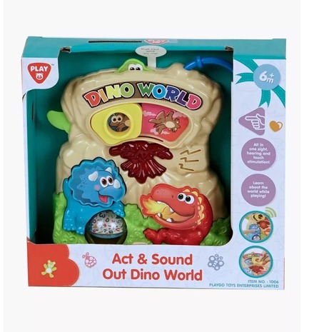 Playgo Act & Sound Out Dino World Battery Operated