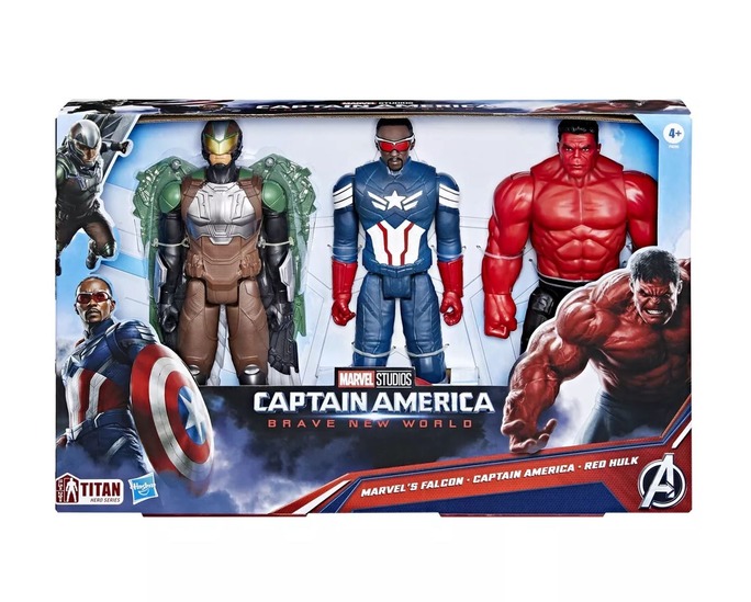 Hasbro Captain America New World Titan Hero 3-Pack