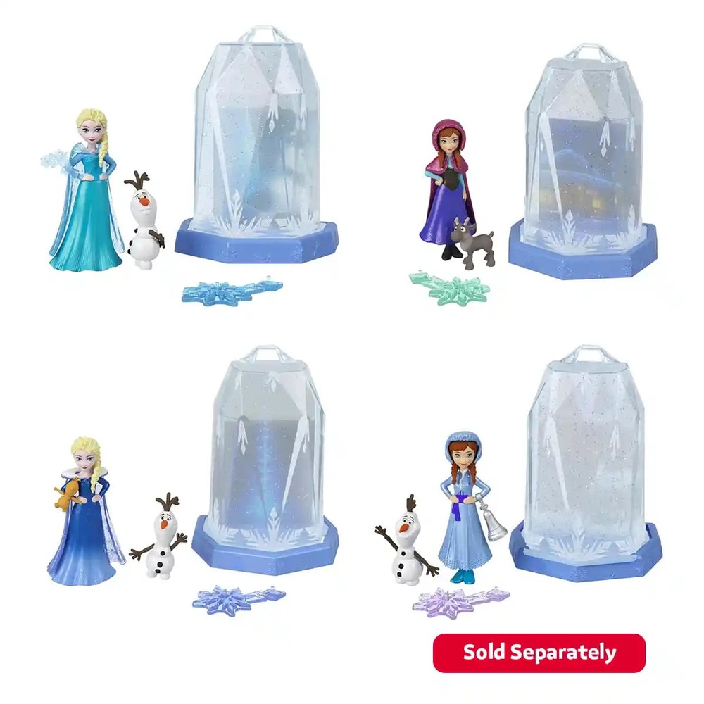 Mattel Disney Frozen Small Doll - Snow Reveal Globe Ice Assorted
