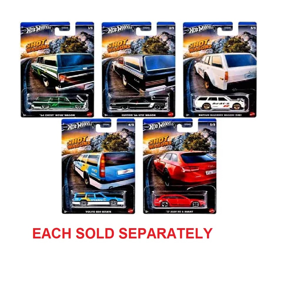 Mattel Hot Wheels Themed Auto Hot Wagons Assorted
