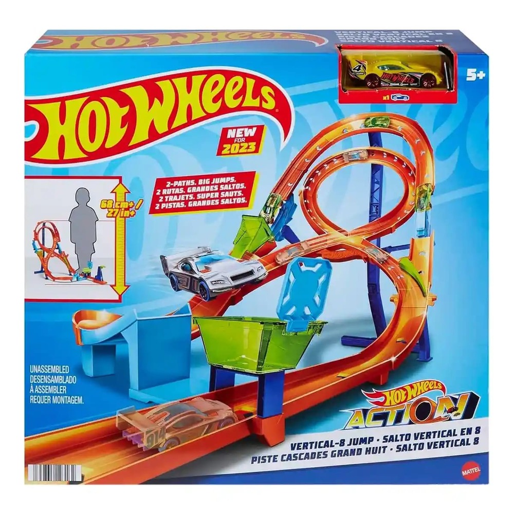Mattel Hot Wheels Action Vertical 8 Jump