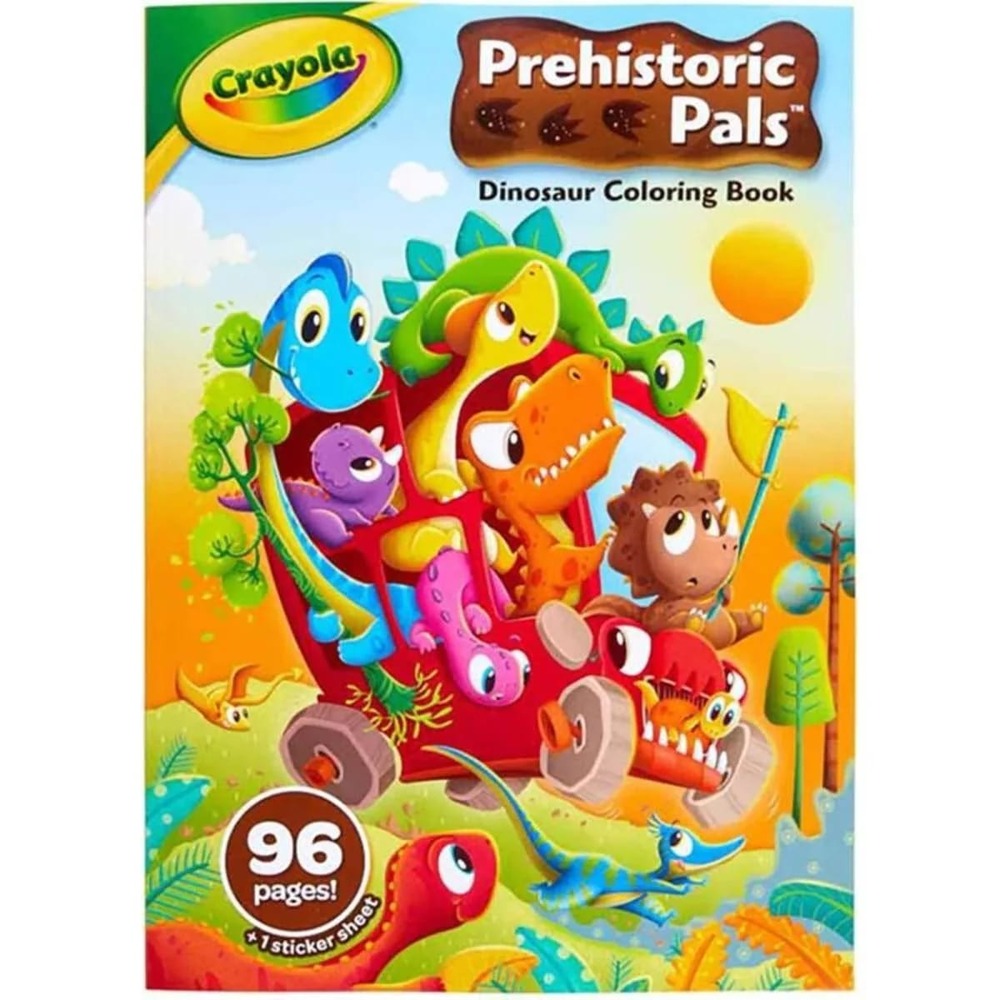 Crayola 96 Pages Coloring-Books - Prehistoric Pals