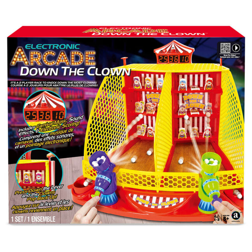 Ambassador Electronic Arcade Down The Clown Ga2103 42012103