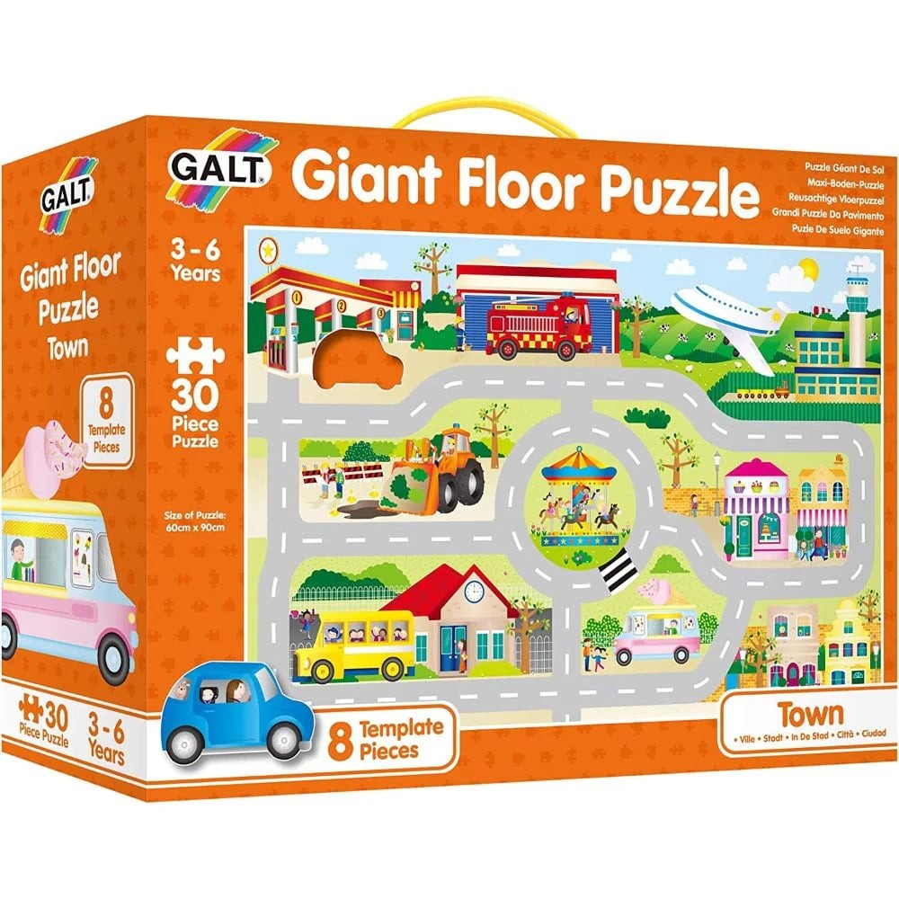 Galt Giant Floor Puzzle - Town