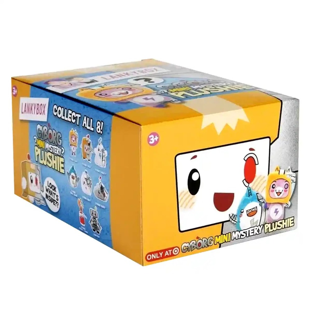 Lankybox Cyborg Mystery 6" Plush