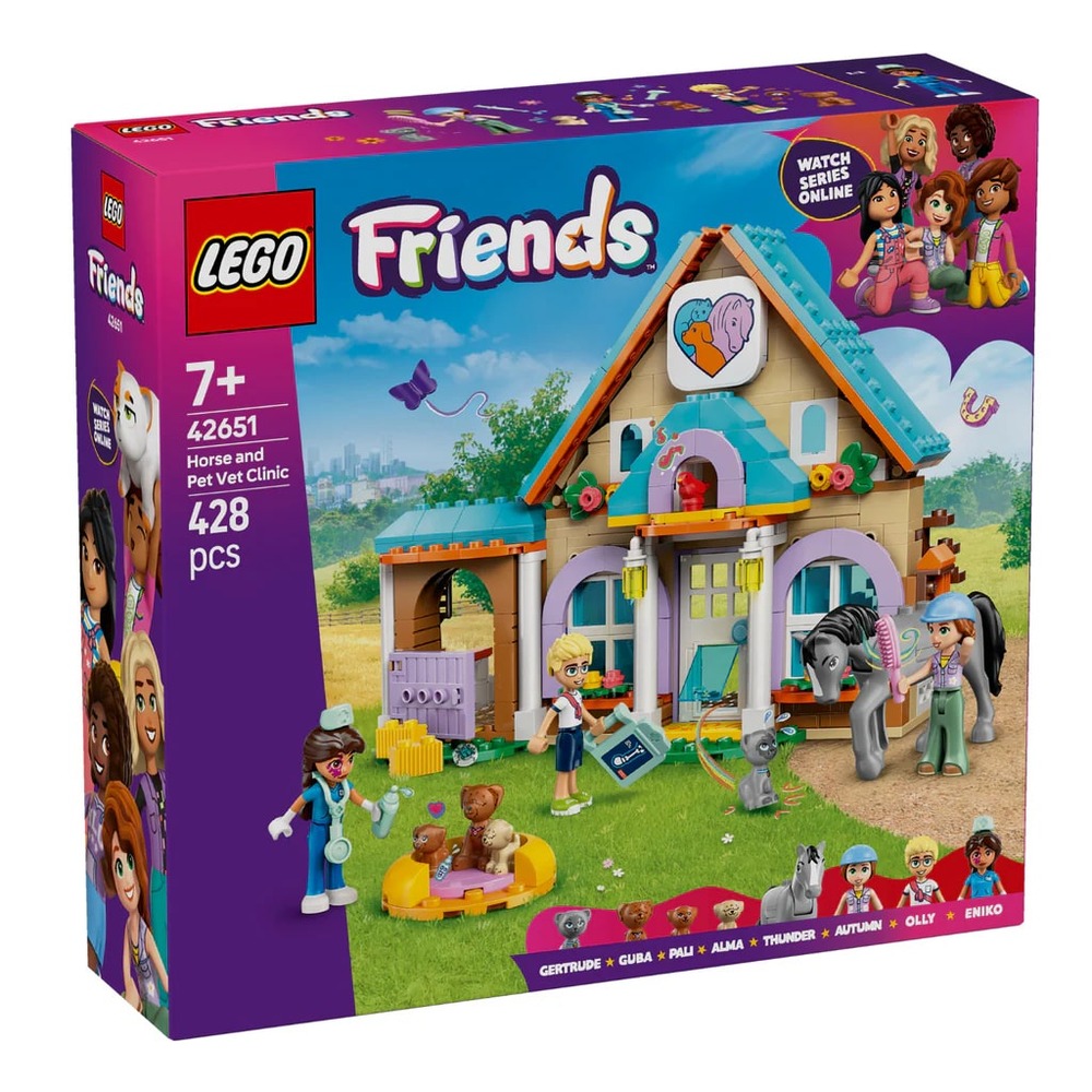 Lego Friends 42651 Horse And Pet Vet Clinic