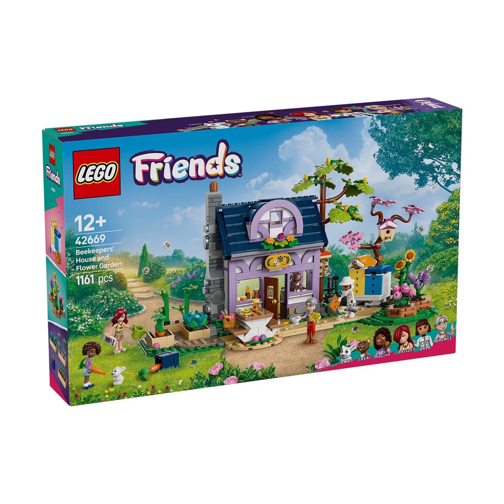 Lego Friends 42669 Beekeepers' House And Flower Garden