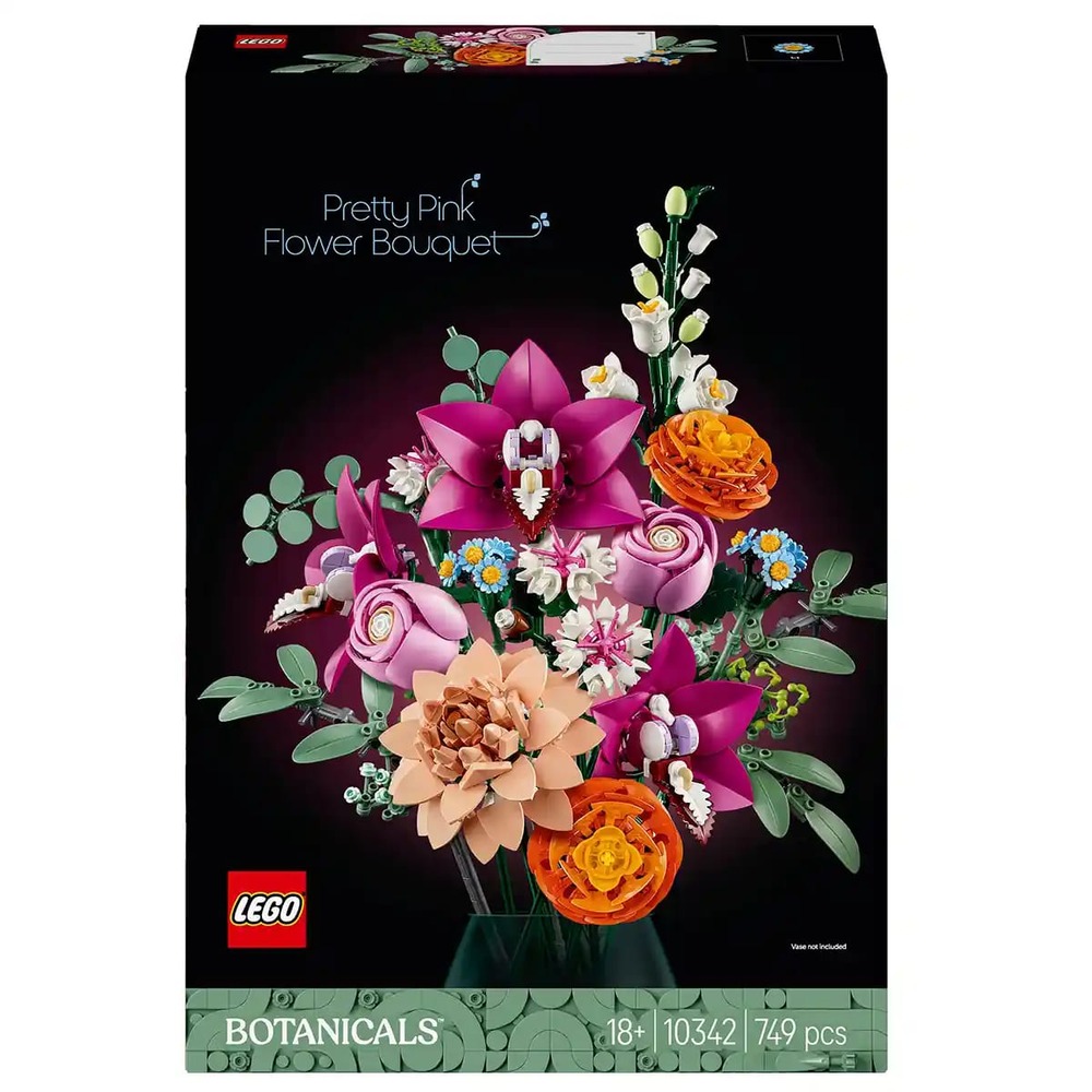 Lego Botanicals 10342 Pretty Pink Flower Bouquet