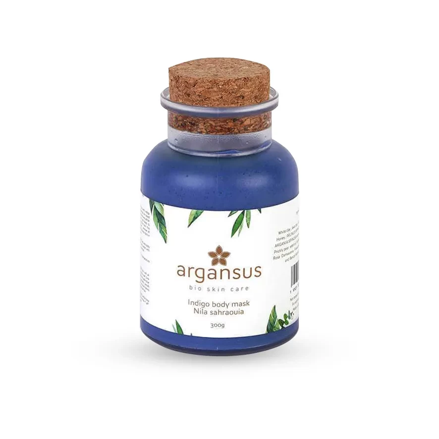 ARGANSUS INDIGO BODY MASK NILA SAHRAOUIA