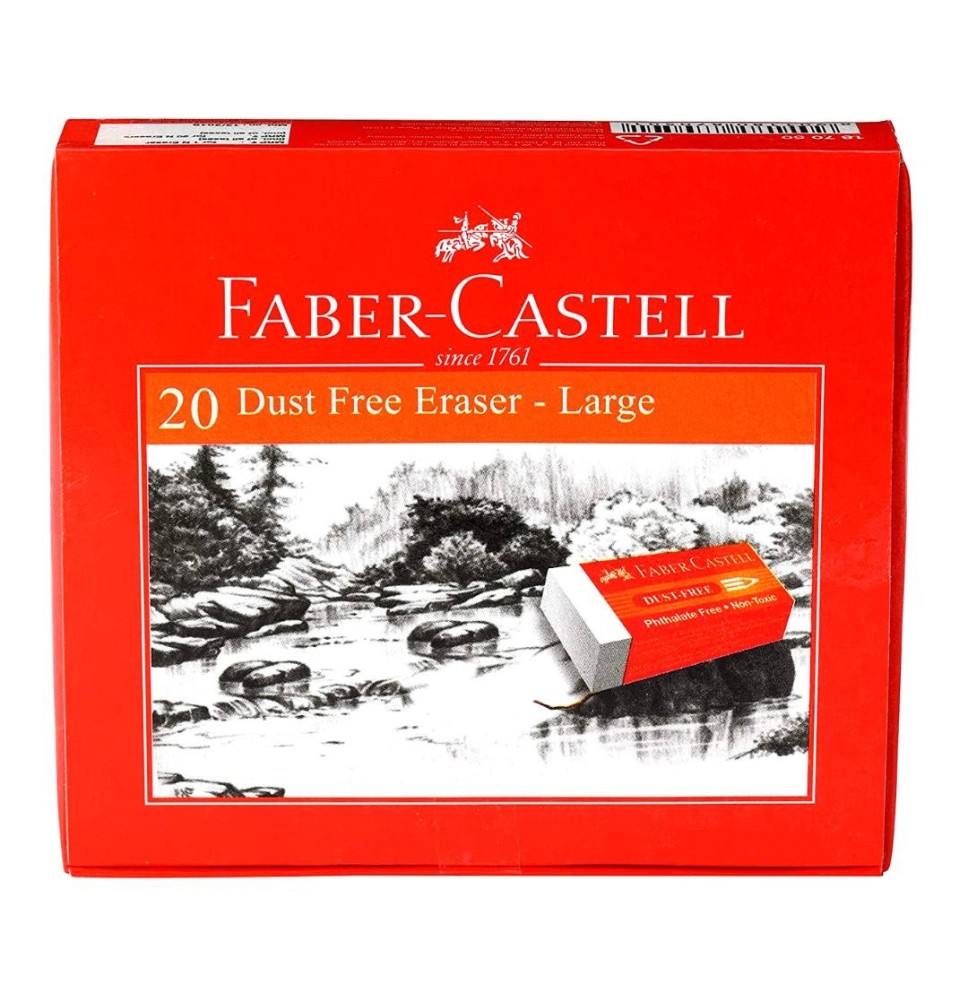 Faber-Castell  Eraser 20Pc 1Pck