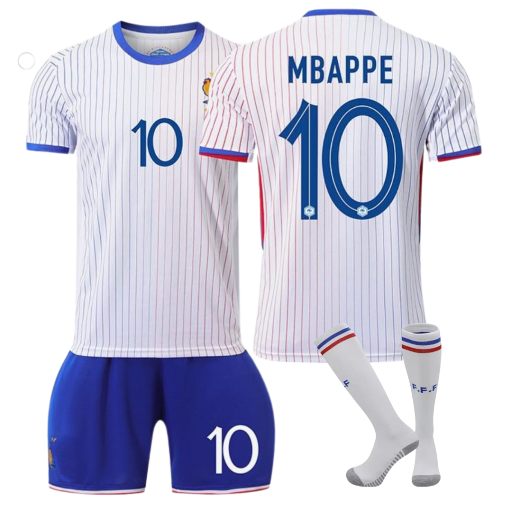 Mbappe France White- Kids