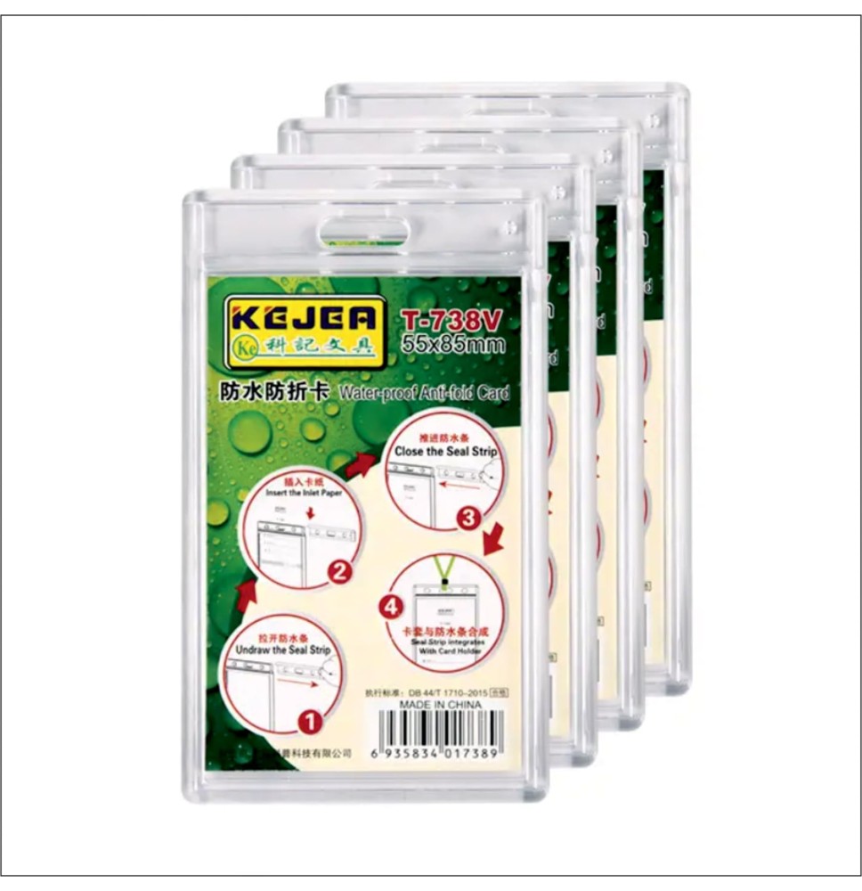 Kejia Card Holder 55x85mm 1Pc