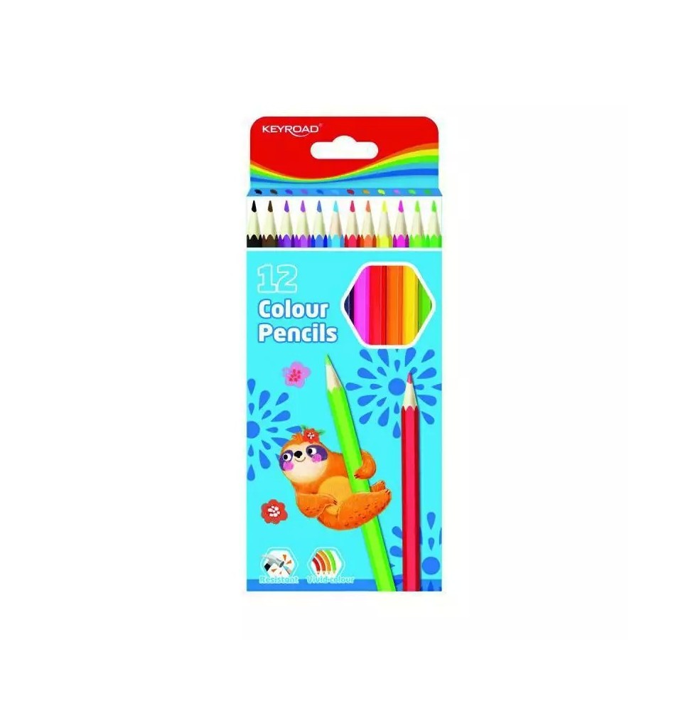 Keyroad Color Pencil 12Pc 1Pck