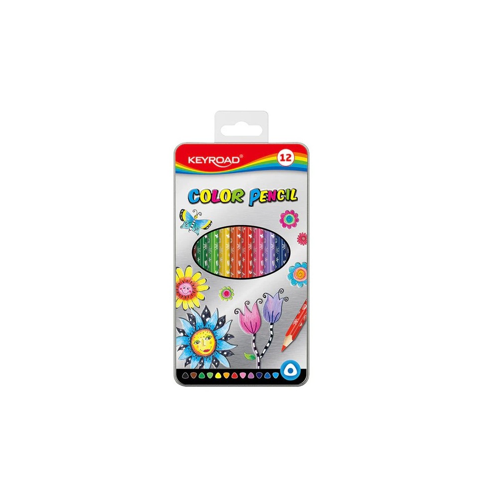 Keyroad Colour Pencils 12Pc 1Pck