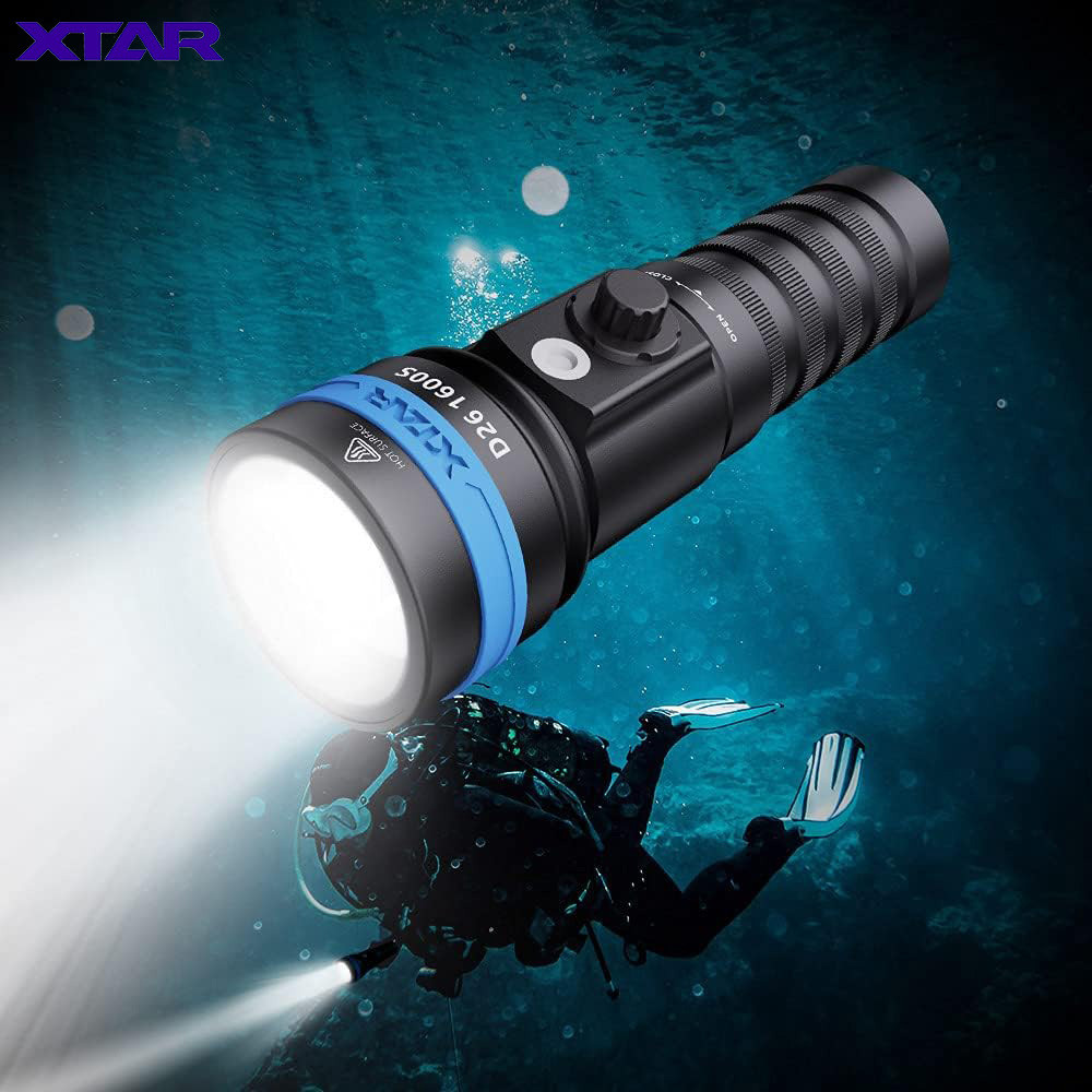 Xtar Diving Flashlight D26-1600S