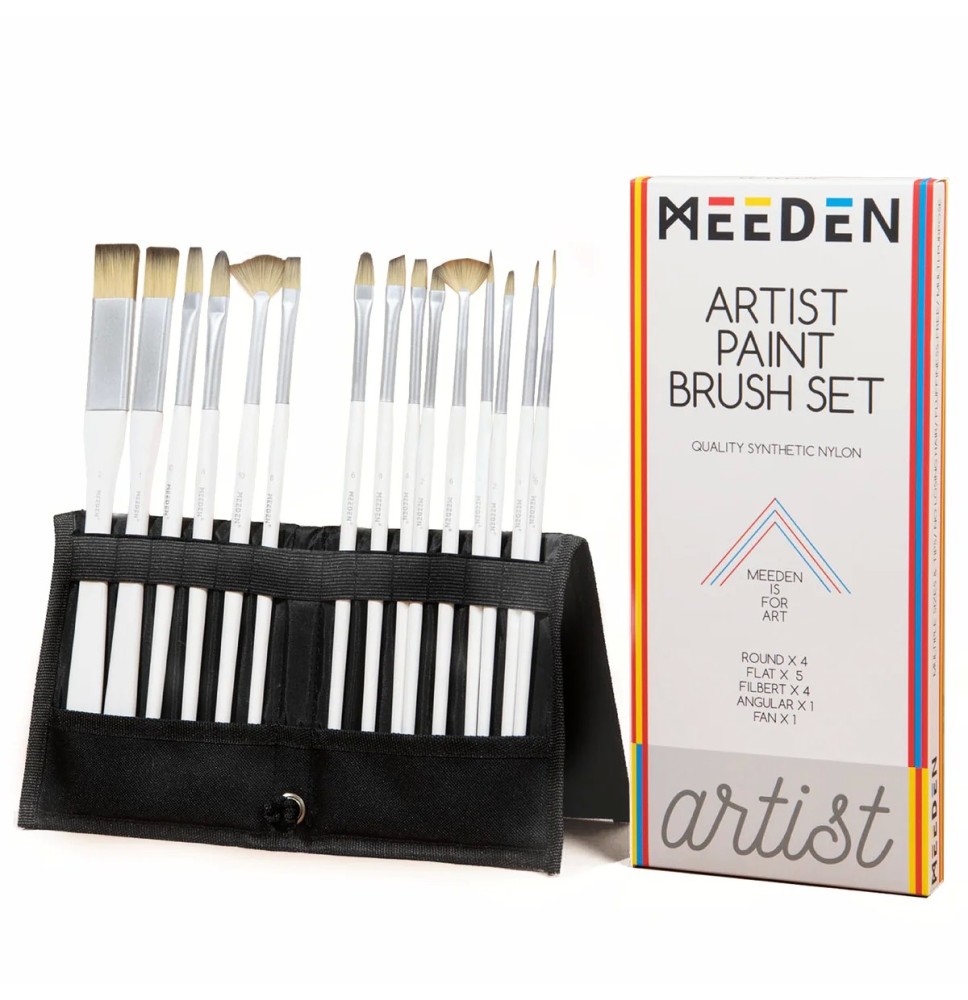 Meeden Artist Paint Brush 15Pc 1Box