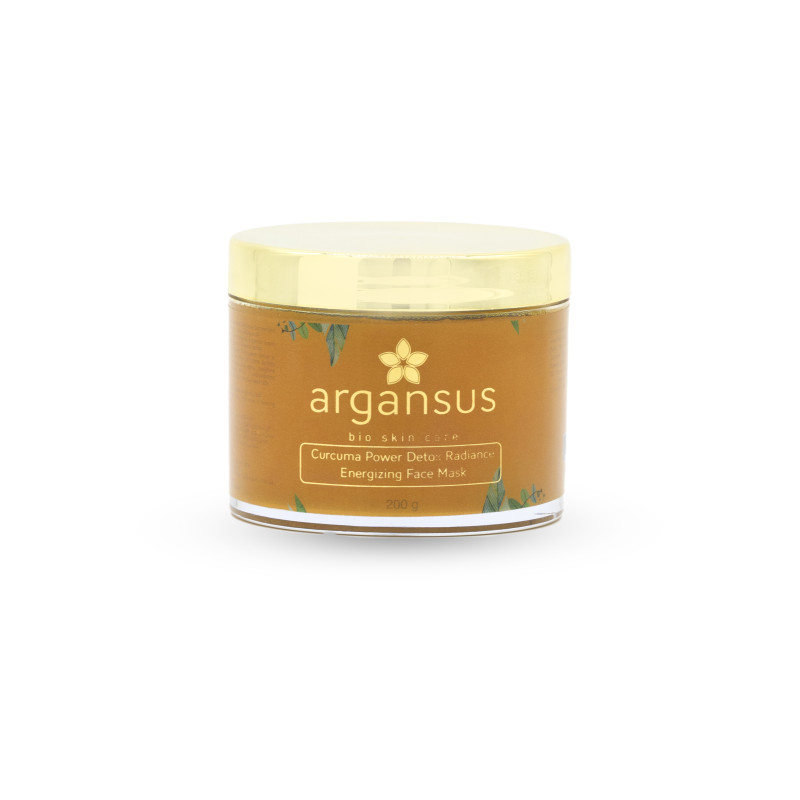ARGANSUS CURCUMA POWER DETOX RADIANCE ENERGISING FACE MASK