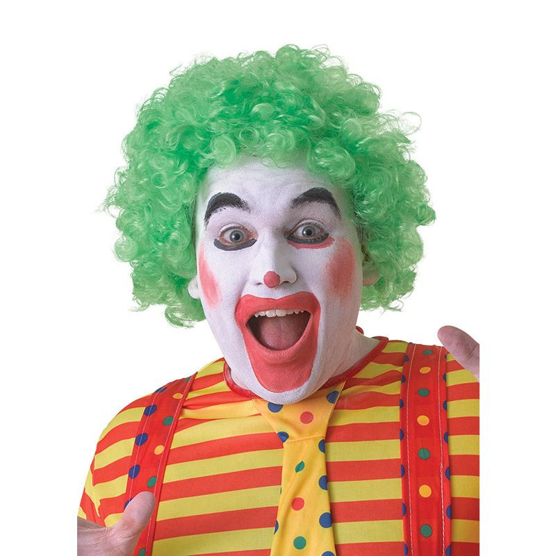 Green Clown Wig