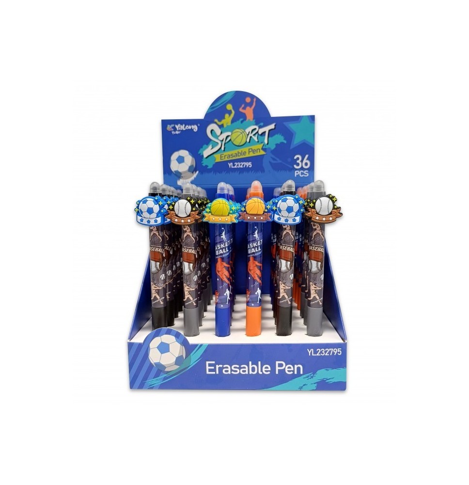 Yalong Erasable Gel Ink Pen-Sport 1Pc