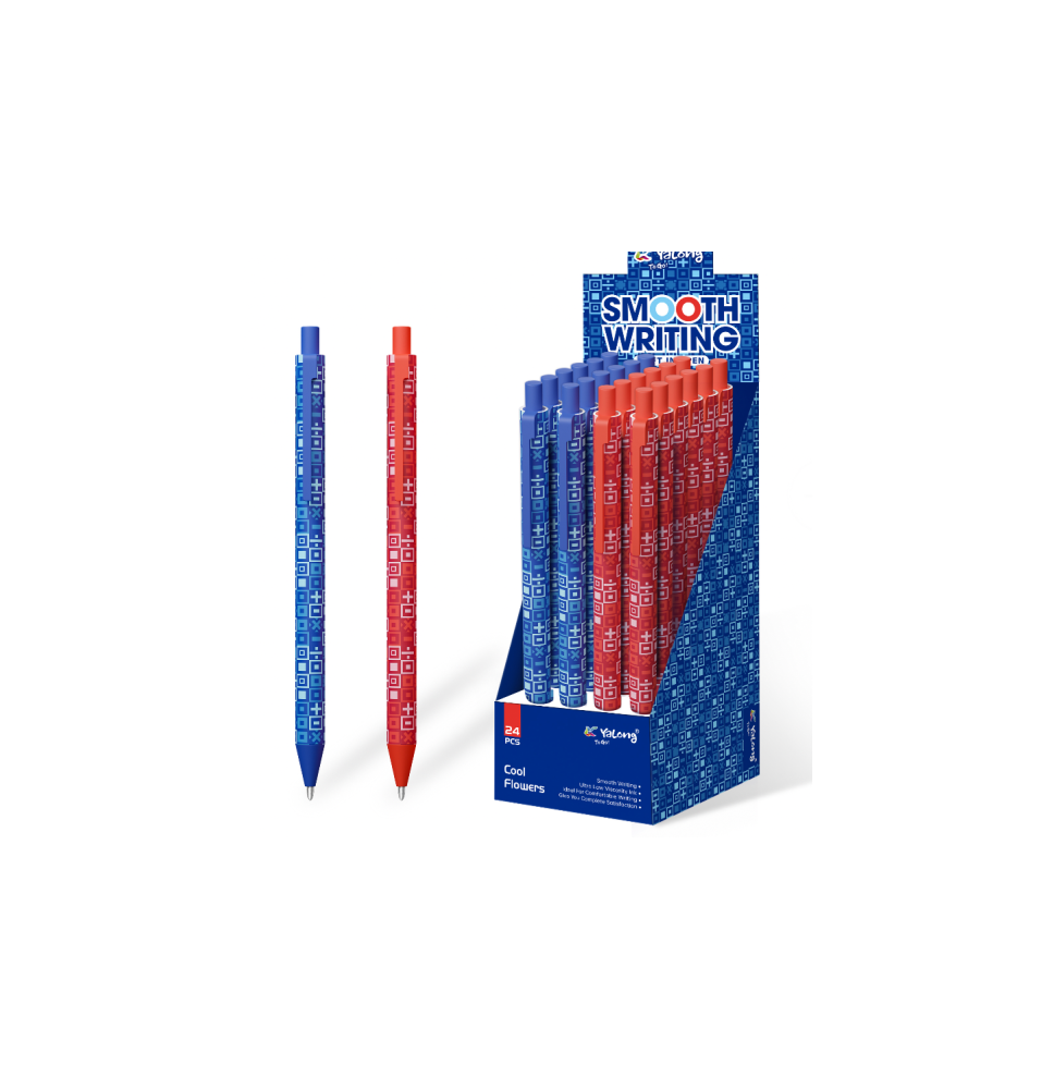 Yalong Soft Ink Pen 20Pc 1Pck