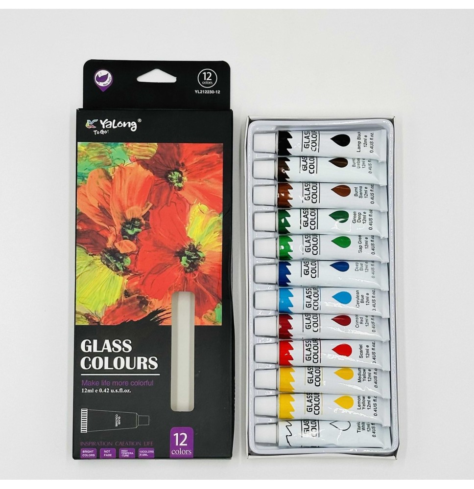 Yalong Water Color 12 Colors 1Pck