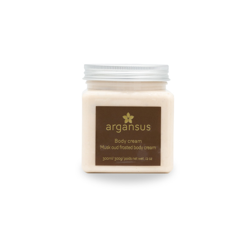 ARGANSUS MUSK OUD FROSTED  BODY CREAM