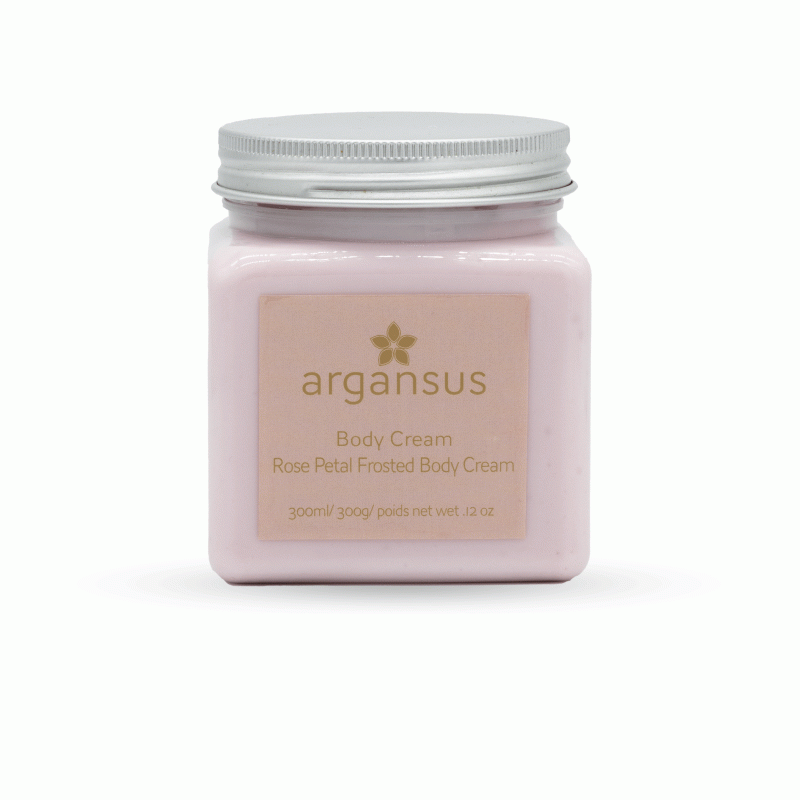 ARGANSUS ROSE PETAL FROSTED BODY CREAM