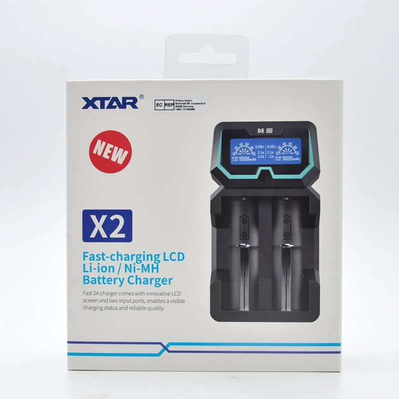 X-TAR Diving Light Charger-X2
