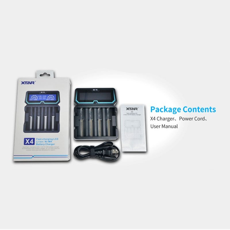 X-TAR Diving Light Charger-X4