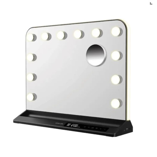 Green Lion Vanity Mirror - Black